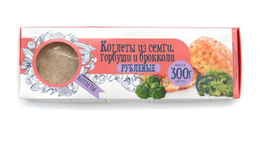 Котлеты рыбные из лосося с брокколи (рубленые) в панировке 300 г с/м, Don Kreveton
Котлеты рыбные из лосося с брокколи (рубленые) в панировке 300 г с/м, Don Kreveton
