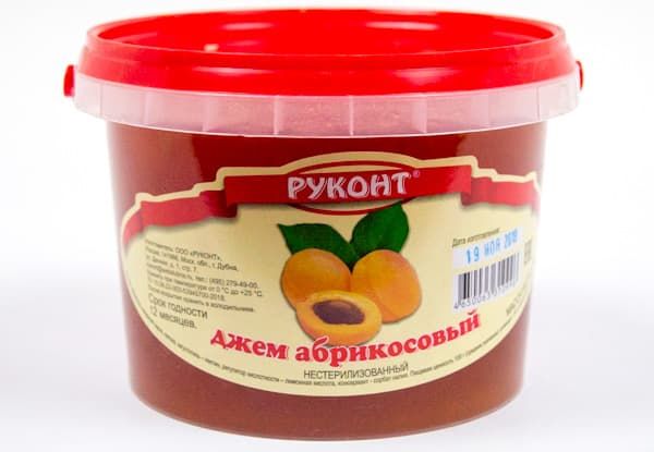 

Джем абрикос РУКОНТ 900 гр