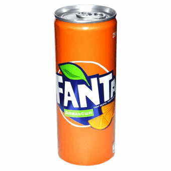 Напиток сильногазированный «Апельсин с витамином С» 0,33 л, Fanta
