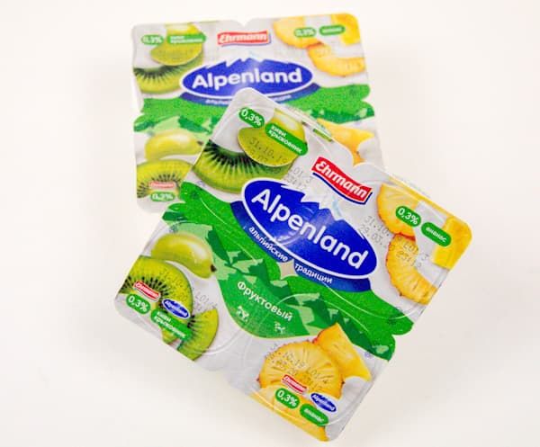 

Йогуртный продукт Alpenland Киви-Крыжовник-Ананас 95 гр