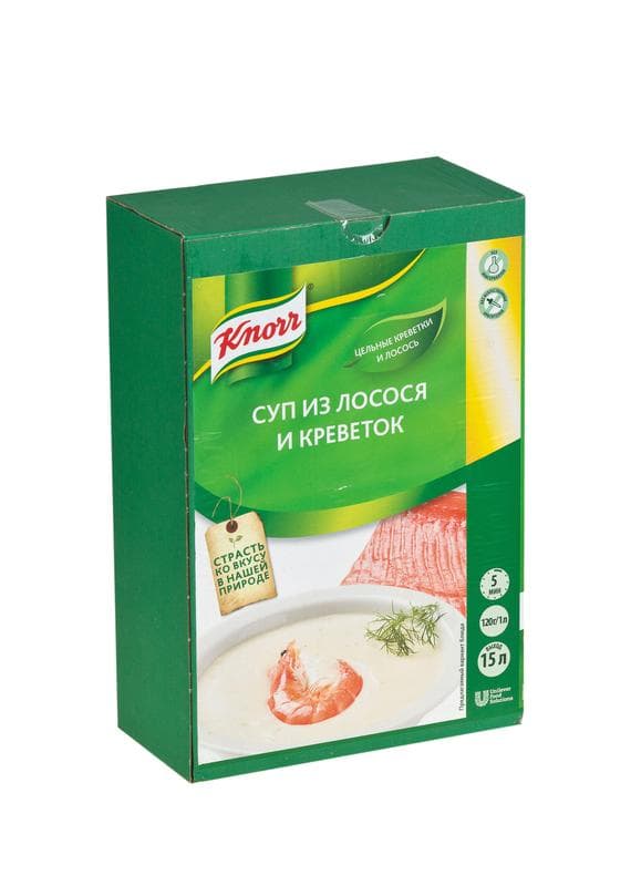 Knorr суп с лососем