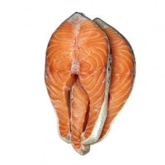 Семга (лосось) филе стейк на коже 400г с/м, Premium Fish