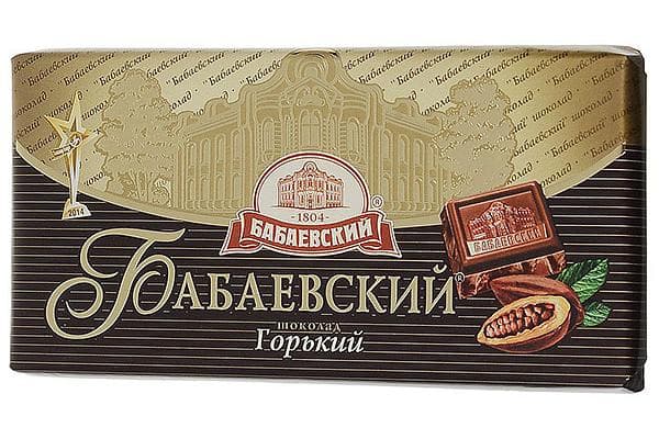 Шоколад горький классический 100 г, Бабаевский