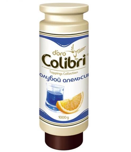 

Топпинг голубой апельсин 1 кг, Colibri d'Oro