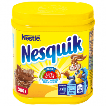 Напиток шоколадный 500 г, Nesquik