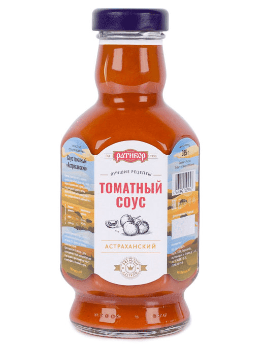 

Соус томатный «Астраханский» 385 г, Ратибор