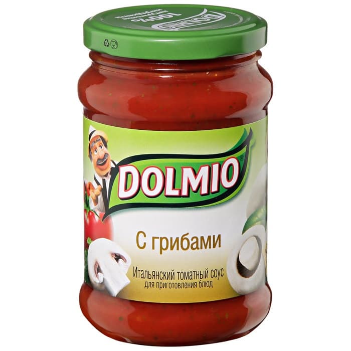

Соус томатный с грибами 350 г, Dolmio