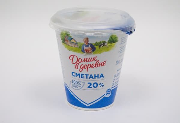 

Сметана 20% 300 гр, Домик в Деревне