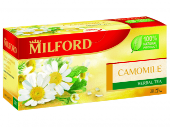 Чай «Ромашка» в пакетиках 20 х 1,5 г, Milford