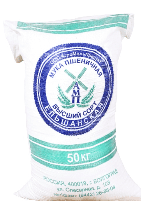 Мука пшеничная 50 кг, Ельшанская