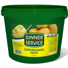 Пюре картофельное 4 кг, DINNER SERVICE
