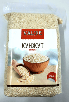 Кунжут семена белые необжаренные 1 кг, VAL'DE