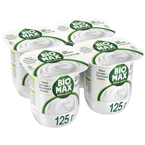 

Биойогурт 2,7% классический BIO-MAX 125 гр