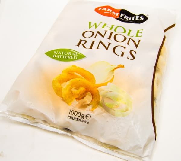 

Луковые кольца целые в панировке 1 кг, Farm Frites
