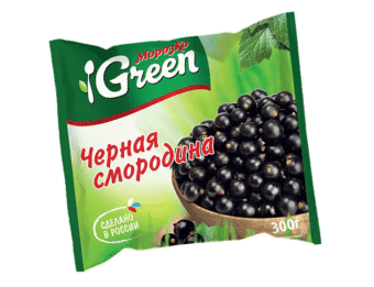 Смородина черная 300 г с/м, Морозко Green