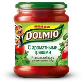 Соус томатный с ароматными травами 350 г, Dolmio