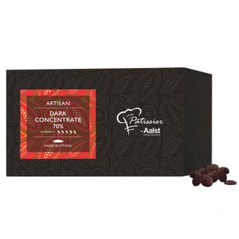 Шоколад концентрированный темный в дисках 70% PATISSIER, 5 кг