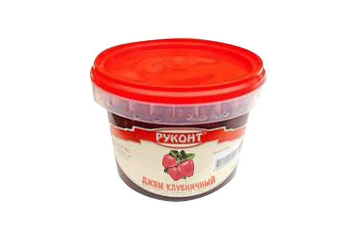 

Джем клубника 900 г, РУКОНТ