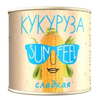 Кукуруза сладкая 2125 г, SunFeel