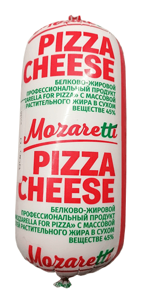 Сырный продукт (Белково-жировой продукт) Моцарелла 45% батон 2 кг, Mozaretti, Россия