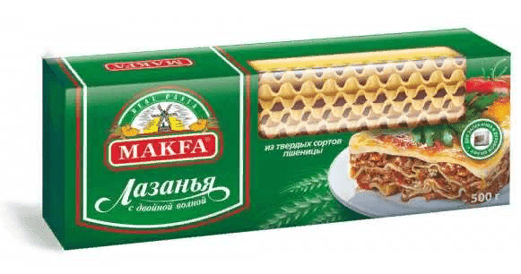 Макфа для лазаньи фото