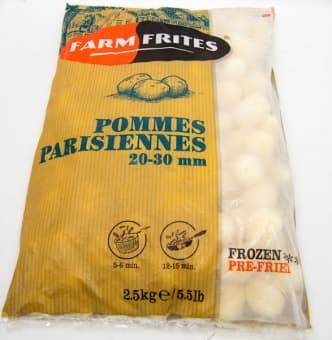 Картофель молодой Паризьен 20-30мм 2,5кг с/м, Farm Frites