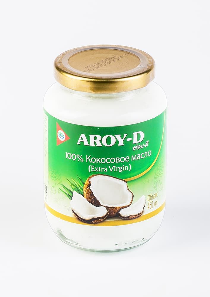 

Масло кокосовое (extra virgin) 100% 450мл, AROY-D