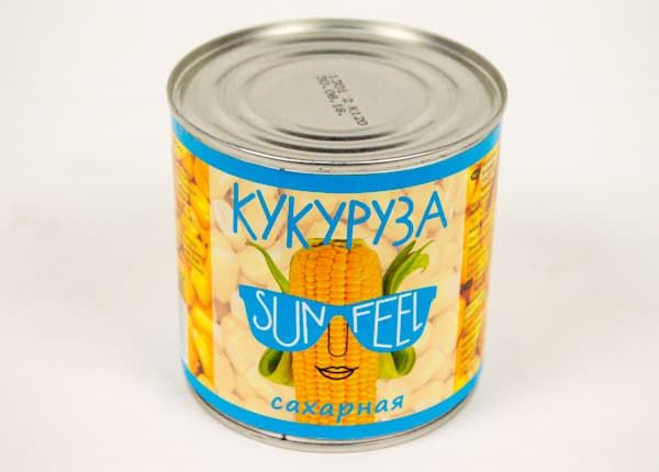 Кукуруза сладкая SunFeel 400 гр — купить по цене 68 руб. Интернет ...