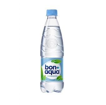 Вода минеральная газированная 0,5 л, БонАква