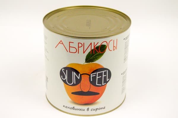 

Абрикосы SunFeel в сиропе половинки 2,5 кг