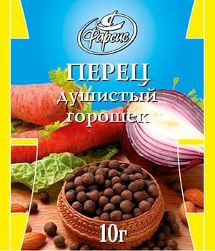 

Специи перец душистый горошек 10 г, Фарсис