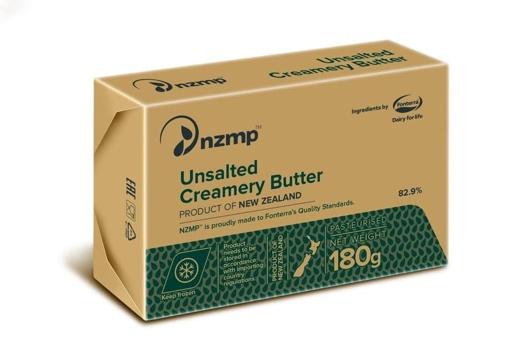 

Масло сладкосливочное 82,9% 180 гр, NZMP Fonterra
