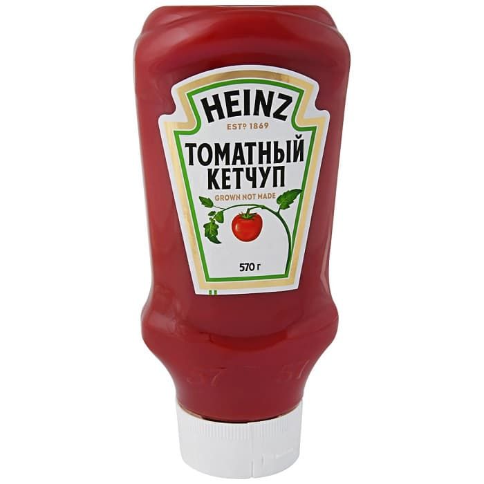 

Кетчуп томатный Top-Down 570 гр, HEINZ