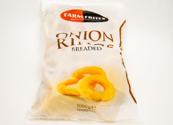 

Луковые кольца рубленые в панировке 1 кг, Farm Frites