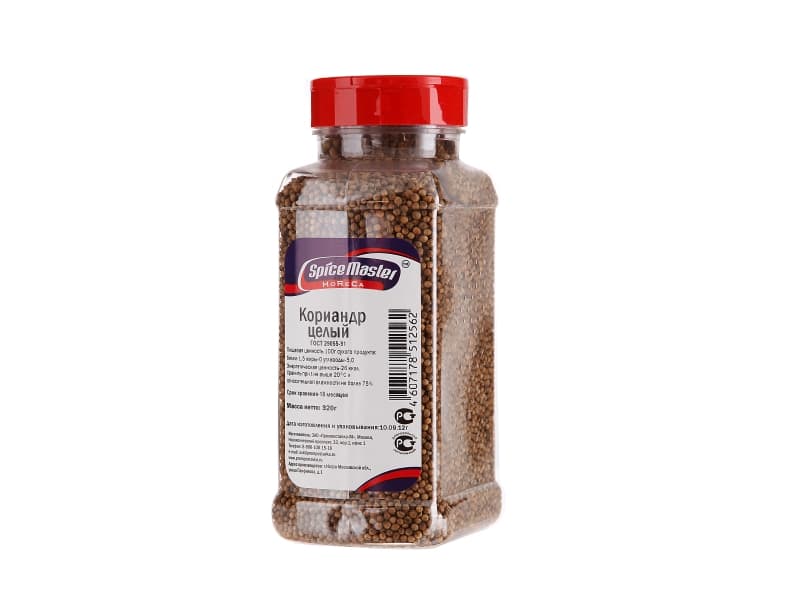 

Специи кориандр целый 270 г, Spice Master