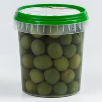 Оливки зеленые сицилийские с косточкой 930 гр, FIOR DI TERRA