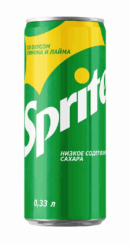 

Напиток сильногазированный со вкусом лимона и лайма 0,33 л, Sprite