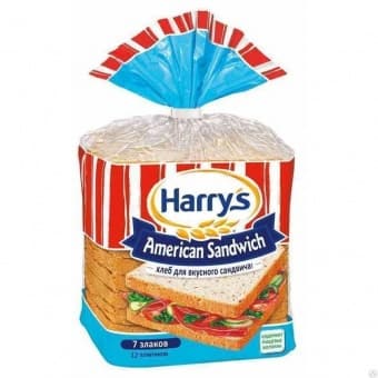 Хлеб Harry's 7 злаков 470г