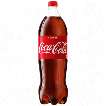 Напиток сильногазированный 1,5 л, Coca-Cola