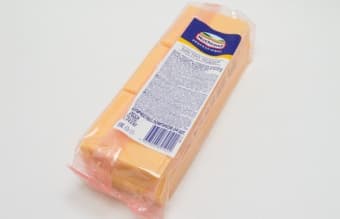 Сыр плавленый в ломтиках 45% "Бистро Чеддар" 1,033 кг, Hochland