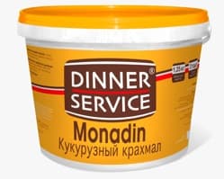 Крахмал кукурузный 1,25 кг, Monadin Dinner Service, Россия
