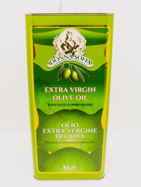 Масло оливковое Extra Virgin 5 л, Donna Sofia