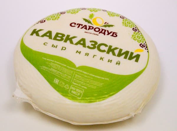 

Сыр Кавказский 45% 1,2 кг, Стародуб