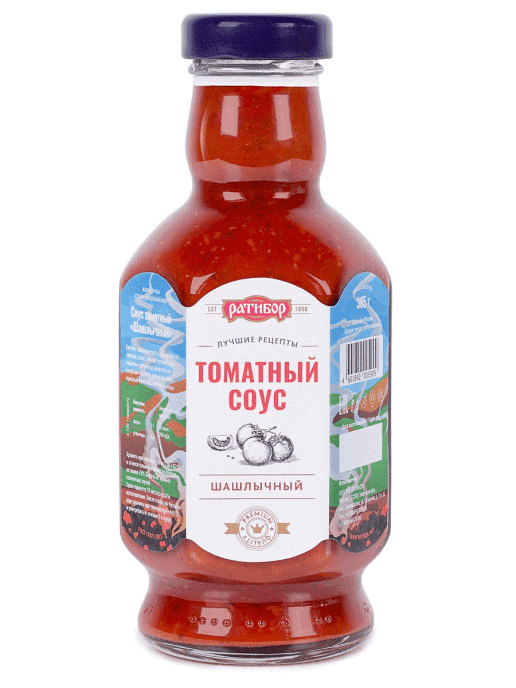 

Соус томатный «Шашлычный» 385 г, Ратибор