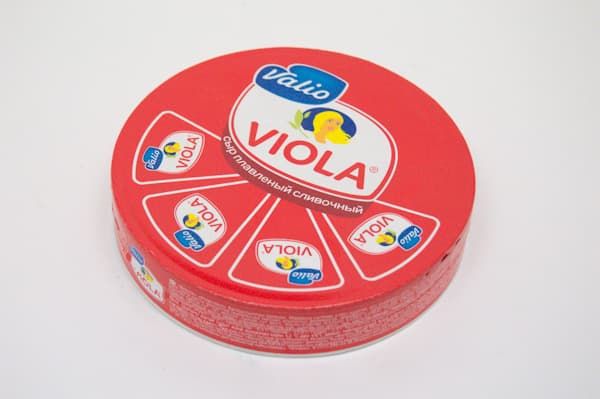 

Сыр плавленый 45% Viola Сливочный 130 гр, Viola