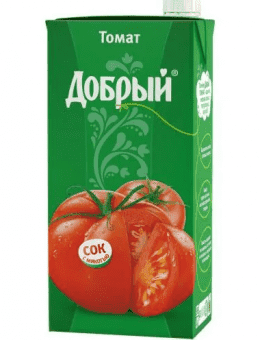 Сок томатный с солью 2 л, Добрый