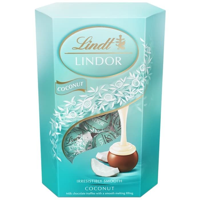

Конфеты шоколадные с кокосом Lindor 200 гр, Lindt