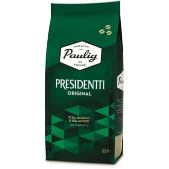 Кофе молотый "Presidentti Original ground" 250 г, Paulig