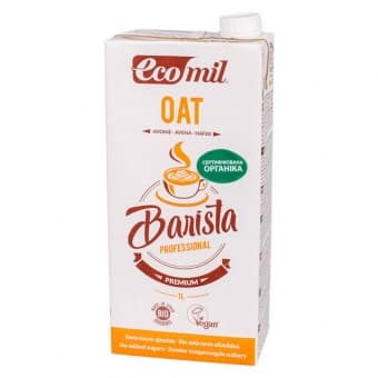 Напиток овсяный Barista BIO без сахара 1 л, Ecomil