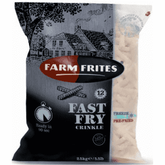 Картофель фри 12х12 волнистый Fast Fry 2,5 кг с/м, Farm Frites